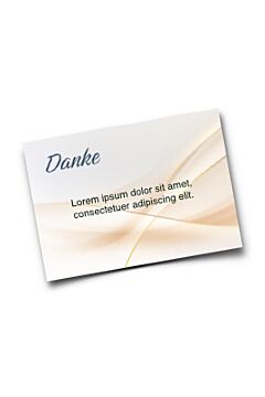 Personalisierte Dankeschön-Grußkarten A6  (148 x 105 mm)