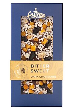 BITTER SWEET | Horká čokoláda 125 g | FruTree