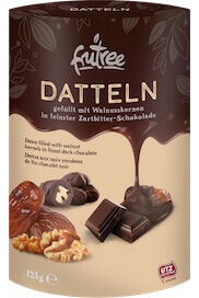 Datteln in Schokolade | Confiserie-Qualität | direkt vom Hersteller Frutree